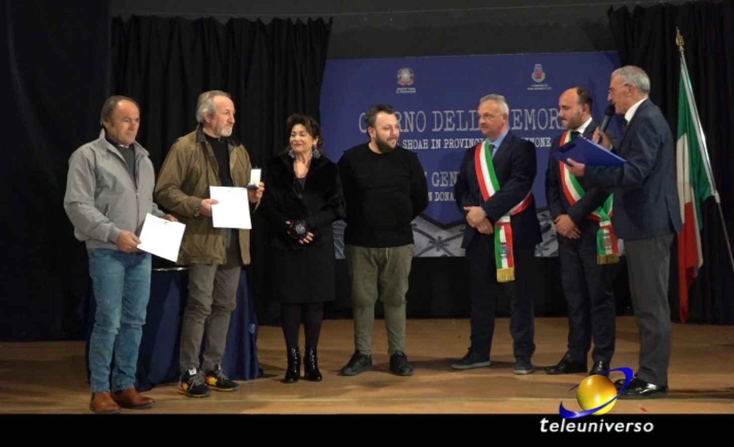 SAN DONATO VAL DI COMINO Celebrazioni Shoah Teleuniverso