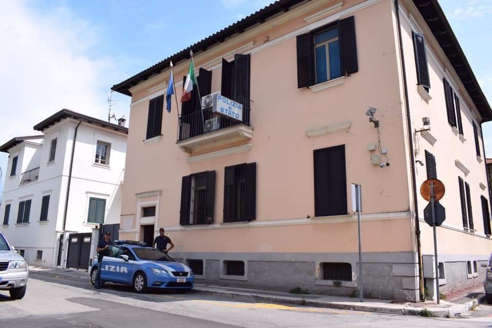 Commissariato di Sora, fotografia di repertorio pubblicata da Teleuniverso