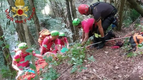 soccorso alpino vigili del fuoco