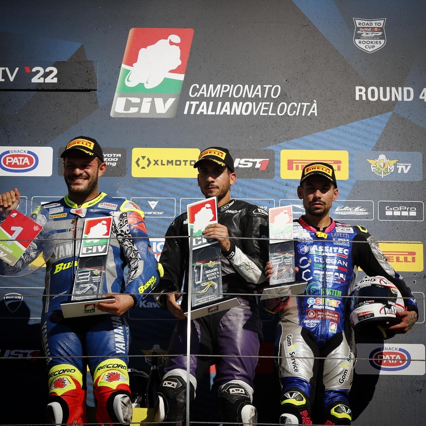 Motori - Civ Supersport 600, terzo posto in gara 2 per il pilota ...